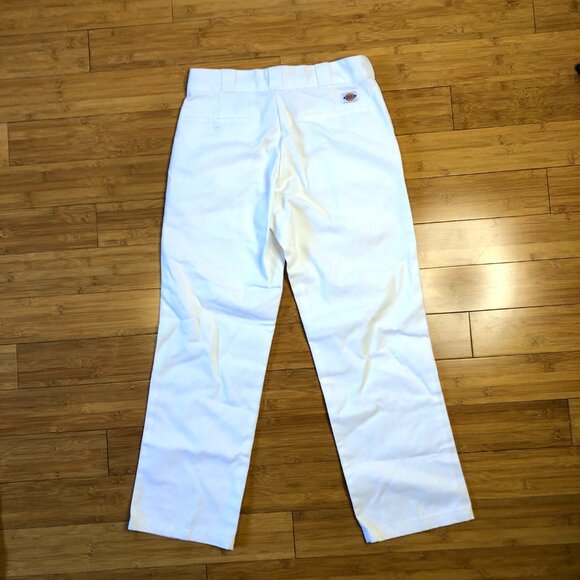 Dickies White 32x30 (measures 33”) Men's Original 874 Fit work Pants Costume - Picture 3 of 5